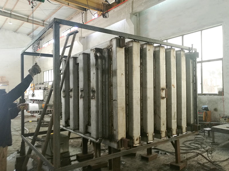 Stainless steel water jacket